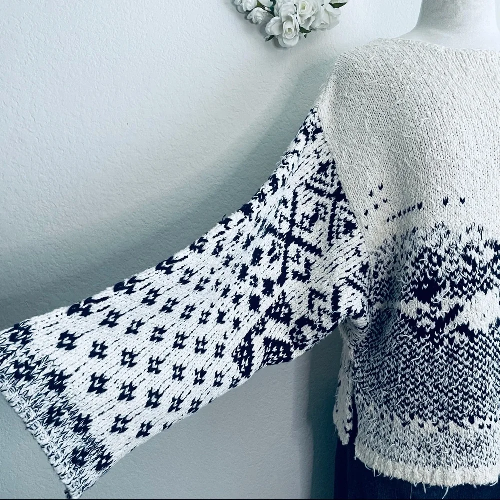 Free People Scoop Neck  Sweater